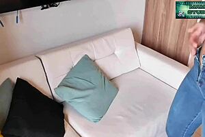 mama studio taboo bro can't fuck uses banana on juicy pussy tan lines