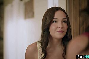 shocked how rissa may's asshole turns family fuck toy with stepmom strap-on then dad bro anal?