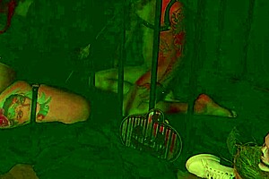 my milf dominatrix yanks my neck harness while i pound her wet pussy