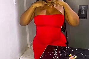 young latina milf gets anal creampie in her big mexican ass