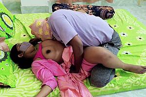 valentines surprise: pounding my desi gf's tight pussy in hot bedroom romp