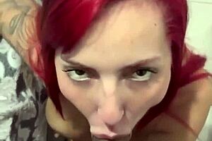 stepson goes bareback with stepmom ending in messy facial