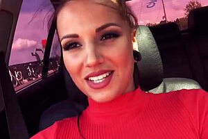 Risky public german brunette fuck outdoors