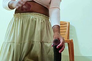 desi boy pounds step-sis and step-mom in hot threesome