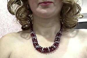 blonde milf wife rub wet pussy on lover cock till creampie pov???