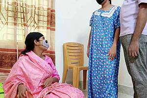 valentines surprise: pounding my desi gf's tight pussy in hot bedroom romp