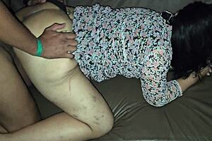 Married MILF Rocks Swing House with Hung Stud Leaving Cuckold Behind