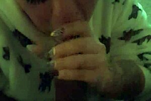 Milf Slut Sucks Nut Straight from Big Cock in Slo Mo POV