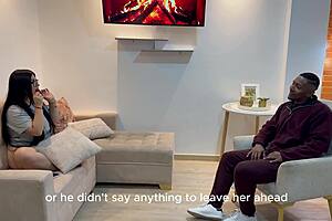 nerd best friends girlfriend interracial fucked cum mouth house?