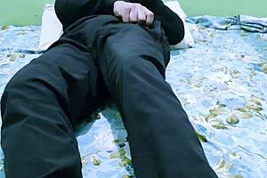 stepbrother catches stepsis watching porn and pounds her tight pussy