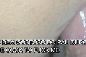 Housewife's tight ass takes massive creampie after hard anal