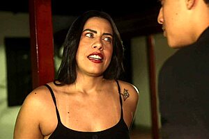 my curvy latina milf neighbor shakes fat ass welcoming me home