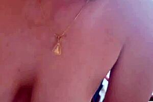 beautiful big tits milf from bkk rides pov cock hard