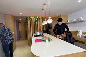 boss gives raise for fucking his fat latina wife hard