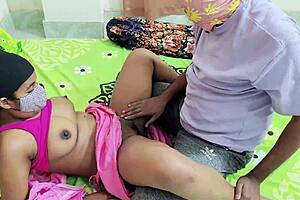 valentines surprise: pounding my desi gf's tight pussy in hot bedroom romp