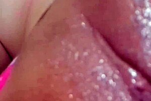 colombiana neighbor with huge tits and big ass teases her wet pussy in homemade vid