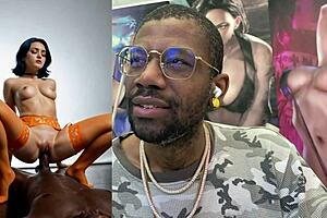 Sloppy Deepthroat Milf Teases Fat Tits Bald Ebony Pussy Cowgirl Ride