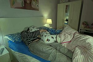 Chubby brunette wife begs hubby creampie her dripping hairy pussy now