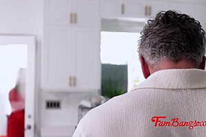 Virgin Stepdaughter's Wedding Night Eased by Daddy Threesome