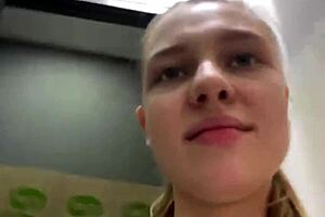 extreme gym fuck makes her squirt pussy wildly