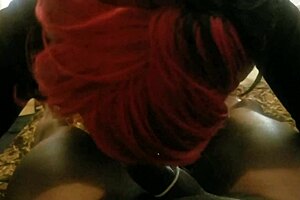 Hot black babe gets pounded
