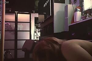 Watch Canadian slut Cherrysoda strip and have her tits and ass fucked in slow motion