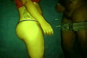 Amateur couple's passionate post-party sex