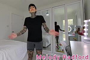 Melody Radford's big boobs exposed