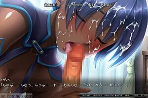 Hypnotic big breasted eroge heroine