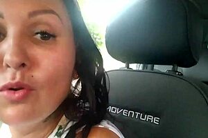 Big tits MILF dogging action