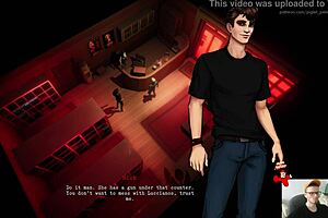 Cartoon porn game: Night Driver meets Pig Peter in HD