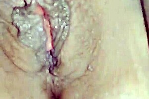 Shaking big dick in pink
