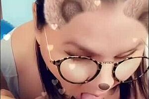 Sideshow mobile self-pleasure with POV